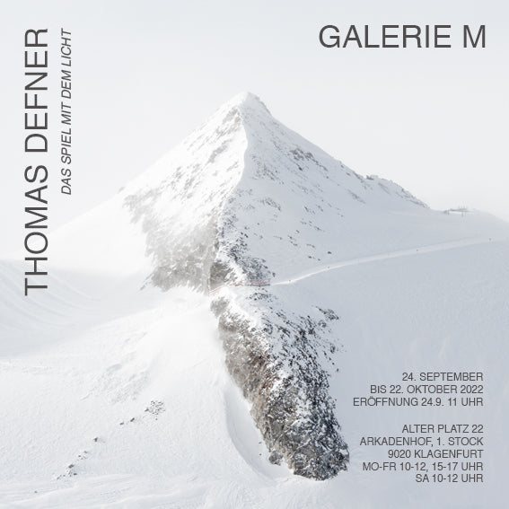 Austellung: Galerie M in Klagenfurt vom 24.9. - 22.10.2022