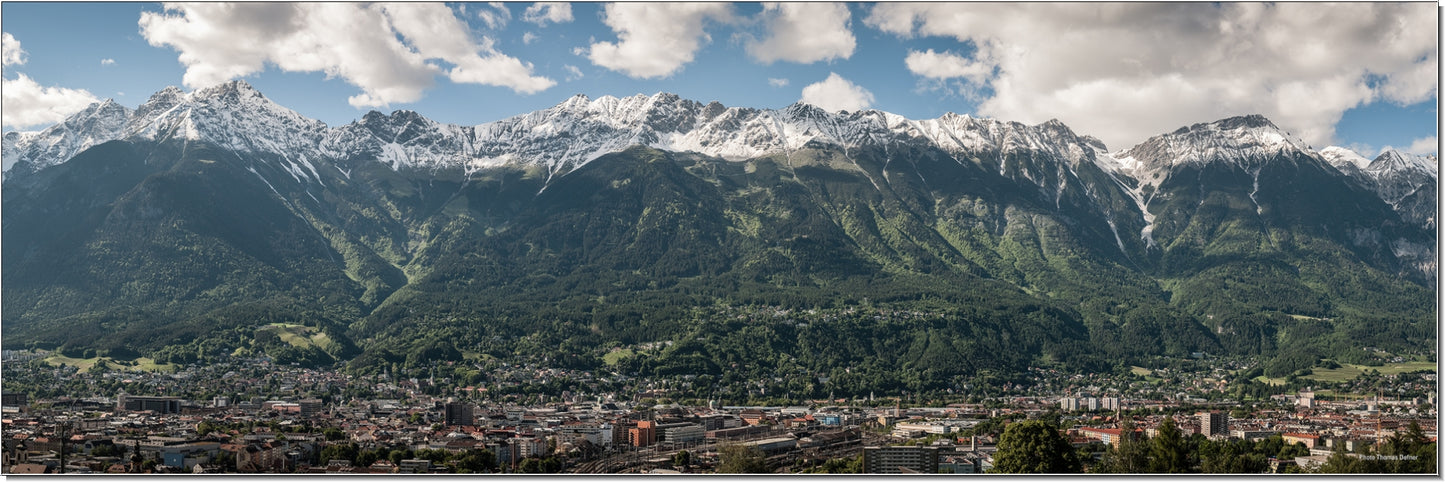 Innsbruck mit Nordkette (Pan 123)